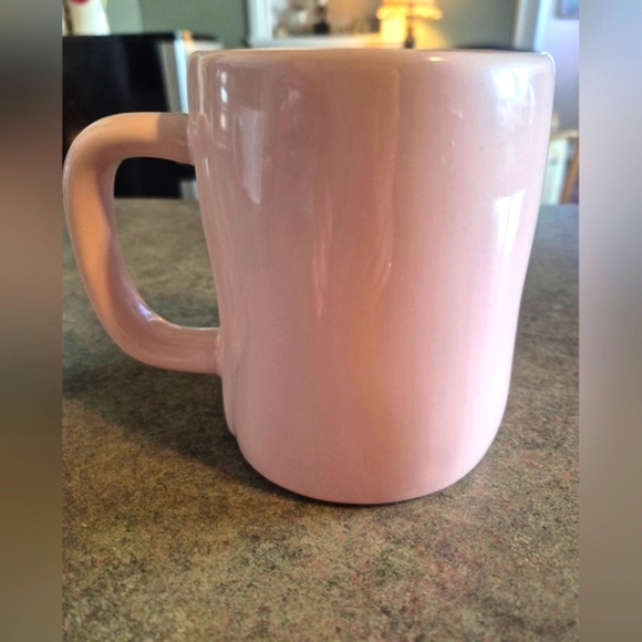 NWOT Rae Dunn Pink Galentine Ceramic Coffee Mug - Picture 5 of 7